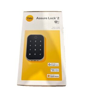 Yale Assure Lock 2 Touchscreen with Wi-Fi Lock - Satin Nickel (YRD430-WF1-619)